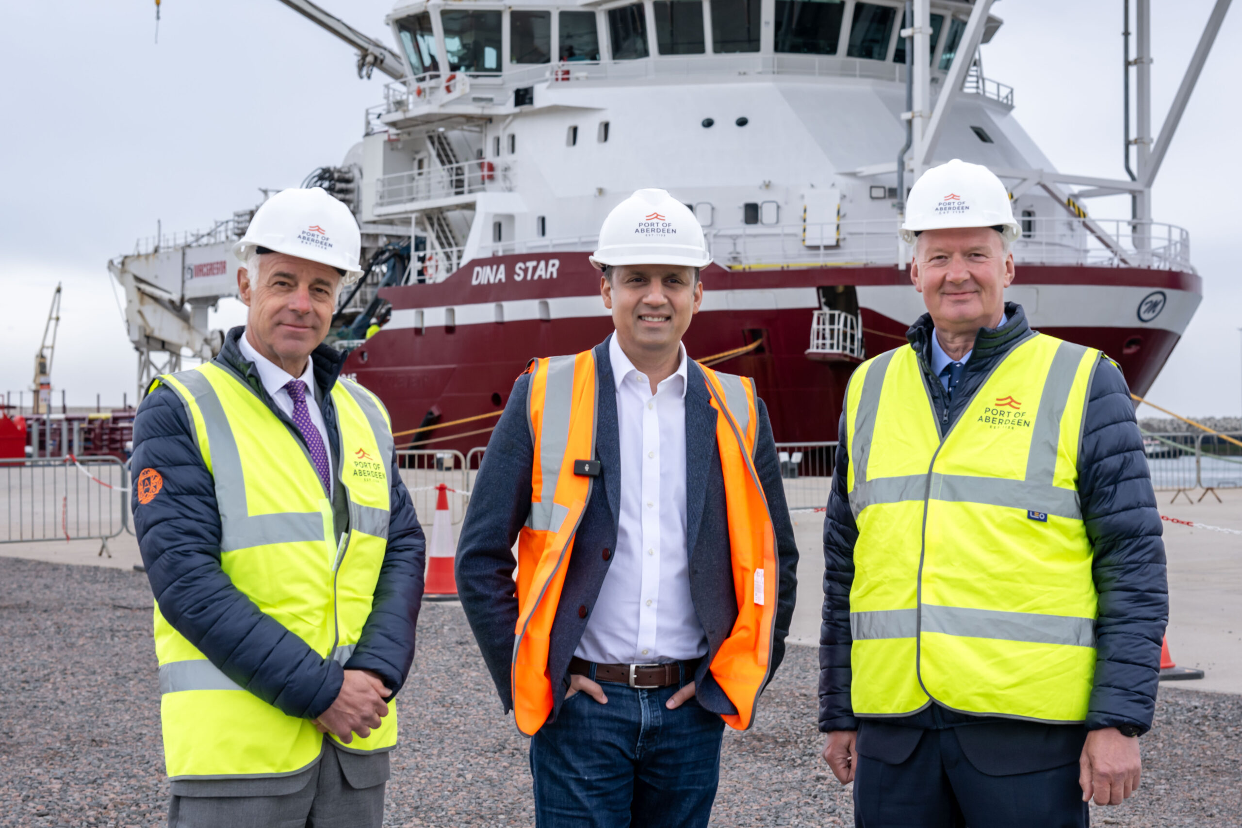 MEMBER NEWS: Scottish Labour’s Leader Visits Port of Aberdeen
